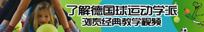 后入20p了解德国球运动学派，浏览经典教学视频。